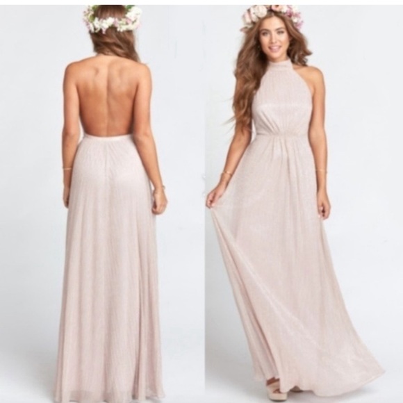 Show Me Your MuMu Dresses & Skirts - Show Me Your MuMu Collette Collar Dress ~ Magic Mauve Glimmer